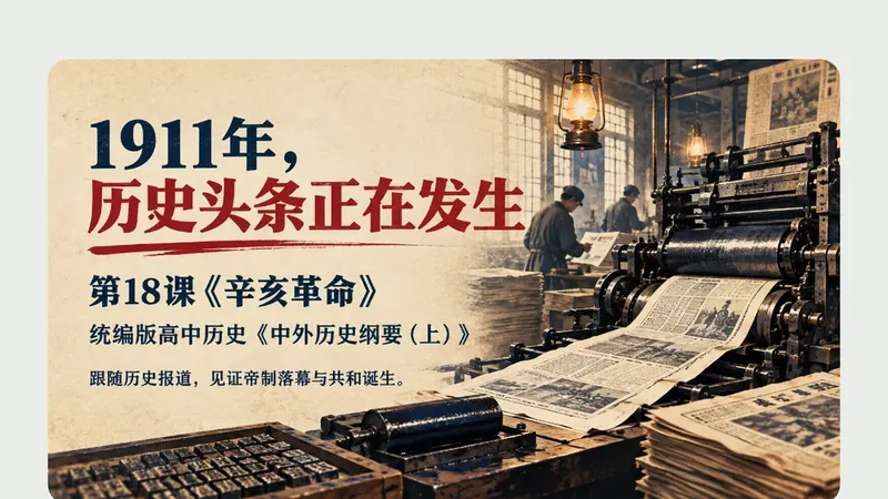 高一上册第十八课《辛亥革命》商品图预览