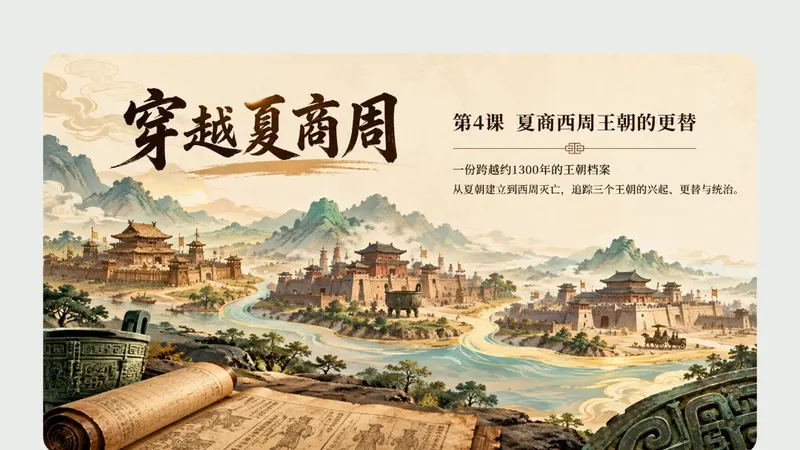 七年级上册第四课《夏商西周王朝的更替》商品图预览