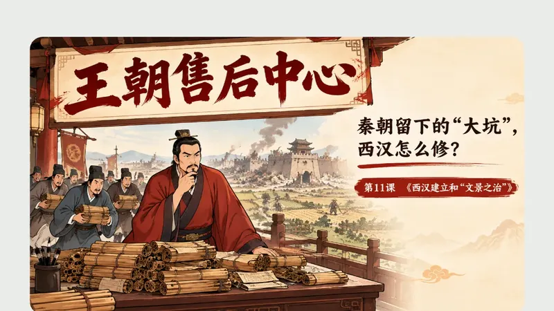 七年级上册第十一课《西汉建立和“文景之治”》商品图预览