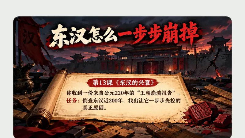 七年级上册第十三课《东汉的兴衰》商品图预览