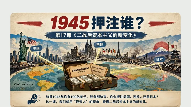 九年级下册第十七课《二战后资本主义的新变化》商品图预览