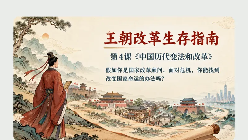 高二必修一第四课《中国历代变法和改革》商品图预览