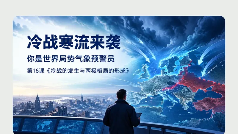 九年级下册第十六课《冷战的发生与两极格局的形成》商品图预览
