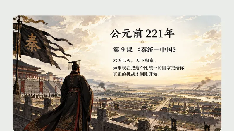 七年级上册第九课《秦统一中国》商品图预览