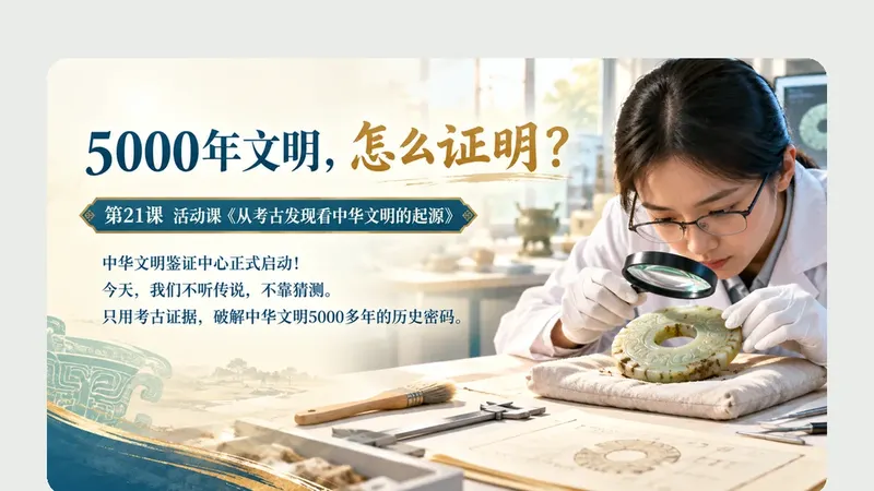 七年级上册第二十一课《从考古发现看中华文明的起源》商品图预览