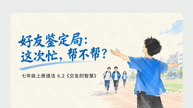 七年级上册《交友的智慧》商品图预览