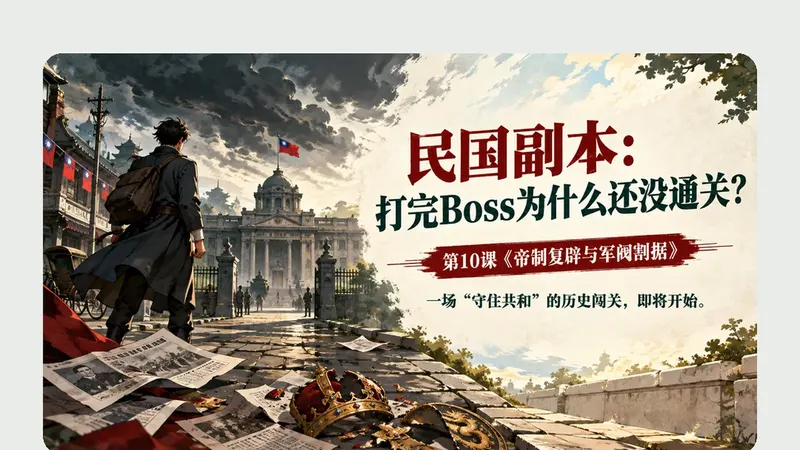 八年级上册第十课《帝制复辟与军阀割据》商品图预览