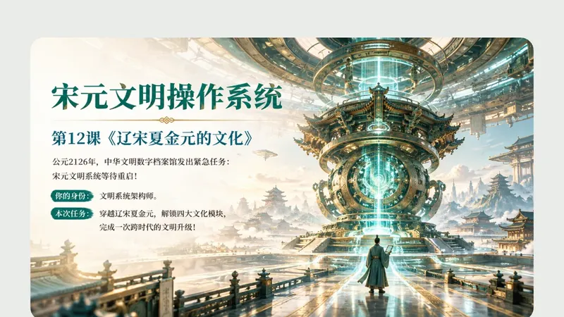 高一上册第十二课《辽宋夏金元的文化》商品图预览
