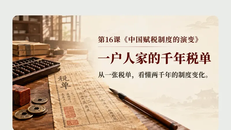 高二必修一第十六课《中国赋税制度的演变》商品图预览