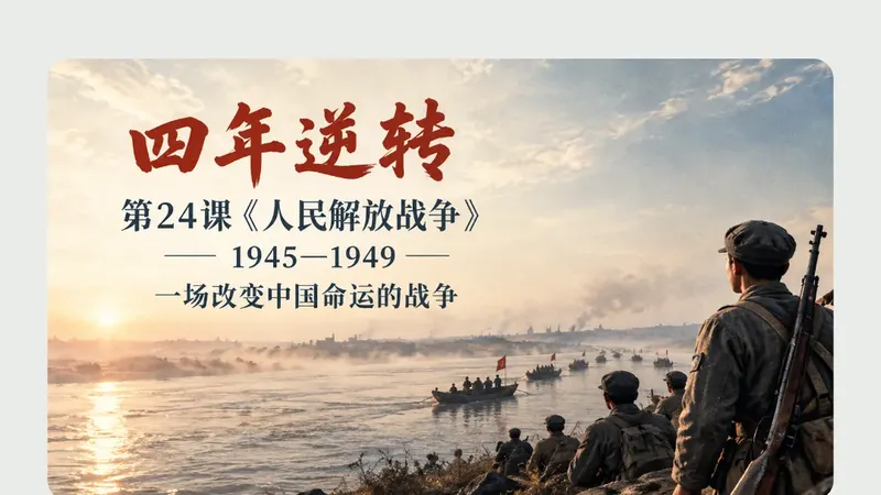 高一上册第二十四课《人民解放战争》商品图预览